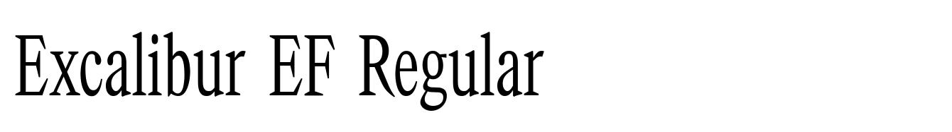 Excalibur EF Regular